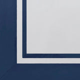 Stella Organic Cotton Percale Sham by Orchids Lux Home - Navy at Fig Linens and Home 2