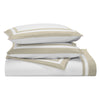Stella Organic Cotton Percale Sham by Orchids Lux Home - Sand at Fig Linens and Home 1
