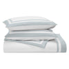 Stella Organic Cotton Percale Sham by Orchids Lux Home - Shore at Fig Linens and Home 1