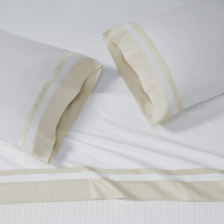 Stella Organic Cotton Percale Flat Sheet by Orchids Lux Home
