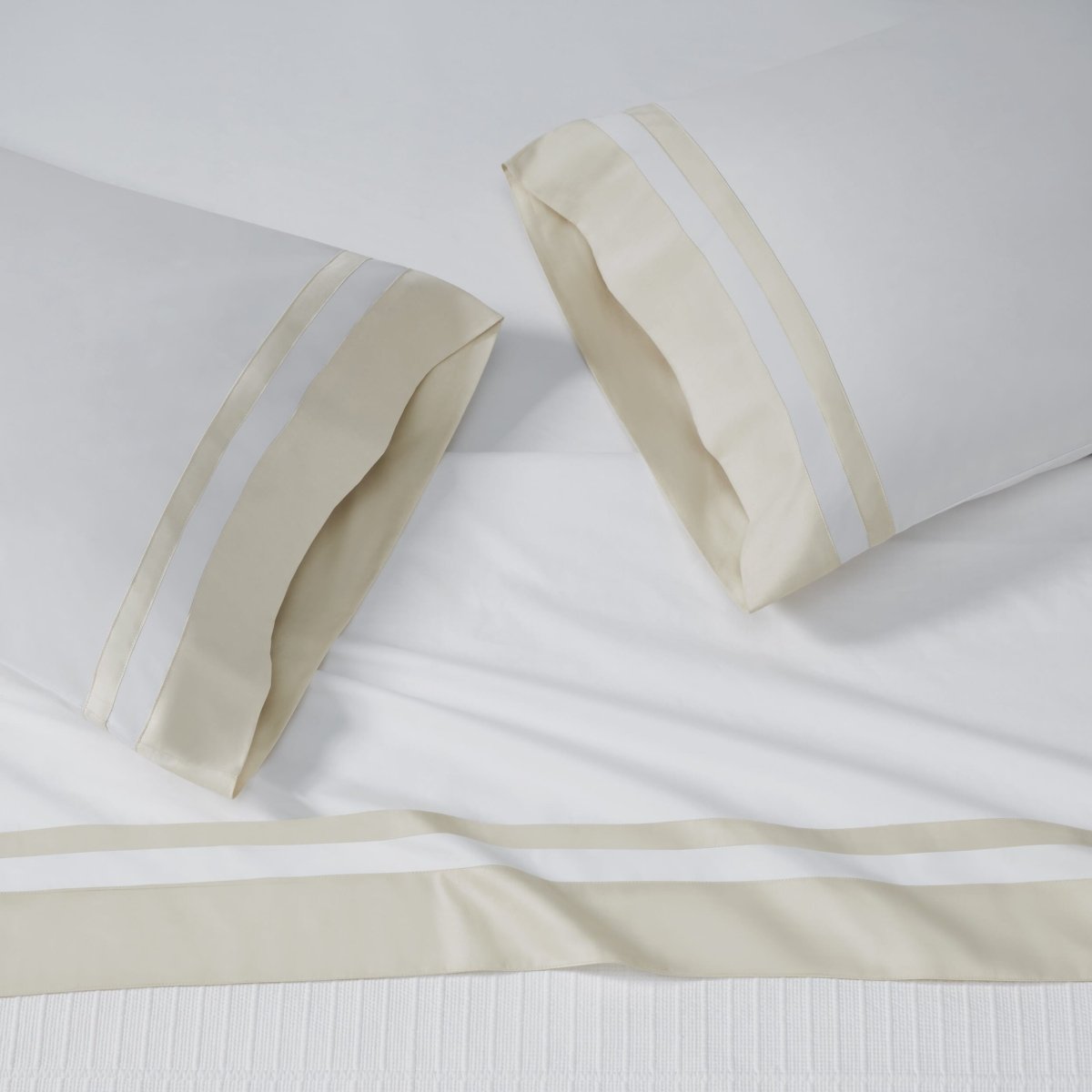 Stella Organic Cotton Percale Flat Sheet by Orchids Lux Home