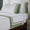 Stella Organic Cotton Percale Flat Sheet by Orchids Lux Home - King Olive Green 3