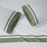 Stella Organic Cotton Percale Flat Sheet by Orchids Lux Home