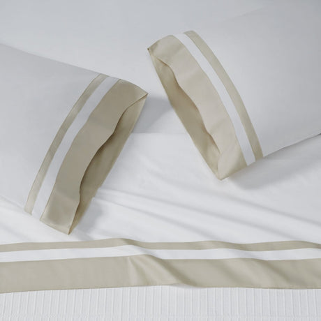 Stella Organic Cotton Percale Pillowcases by Orchids Lux Home