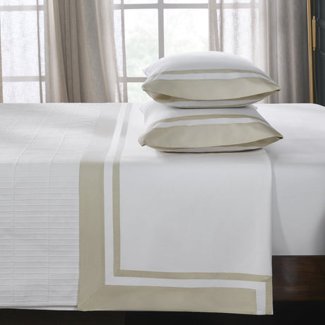 Stella Organic Cotton Percale Flat Sheet by Orchids Lux Home