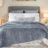 Walton Channel Velvet Quilt by Orchids Lux Home
