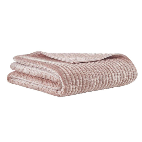 Walton Channel Velvet Quilt by Orchids Lux Home