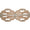 Palisade Table Runner in Gold Silver Kim Seybert Figlinensandhome 1