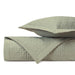 PARQUET Quilted Coverlet in Crystal Green by Home Treasures at Fig Linens and Home