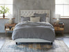 Fig Linens - Coyuchi Organic Linen Chambray Bedding - Slate - Lifestyle 