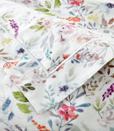 Peacock Alley Chloe Floral Bedding at Fig Linens and Home - Detail View of Print Pattern