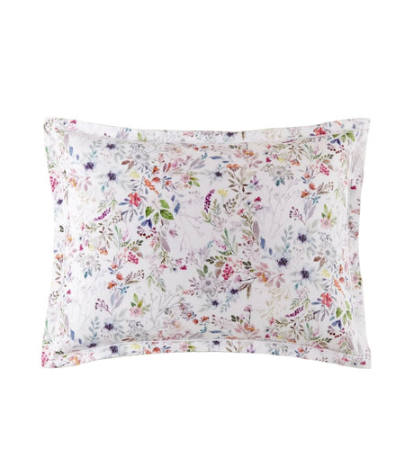 Peacock Alley Chloe Floral Bedding at Fig Linens and Home - Pillow Sham Detail
