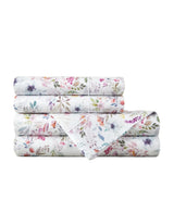 Peacock Alley Sheet Sets - Chloe Floral Fitted, Flat Sheet & Pillowcases Set at Fig Linens and Home