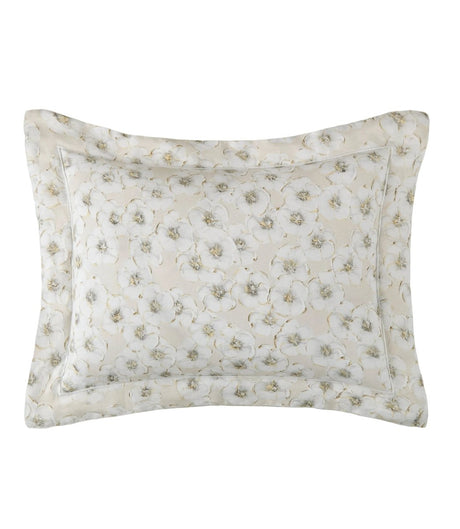 Ella Natural Linen Pillow Sham -  Peacock Alley at Fig Linens and Home