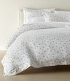 Ella Sky Linen Duvet Set by Peacock Alley - Lifestyle Image