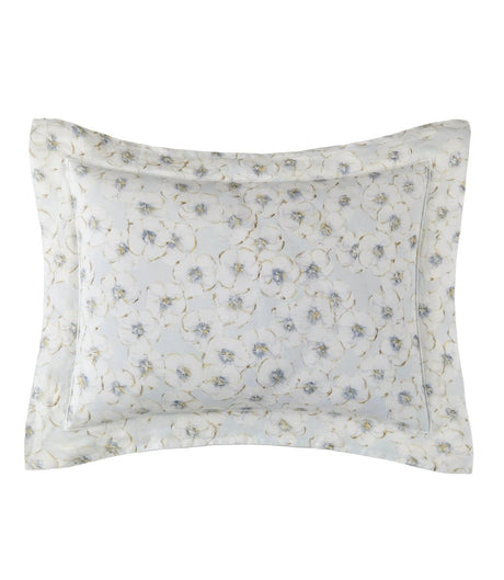 Ella Sky Linen Pillow Sham by Peacock Alley at Fig Linens and Home