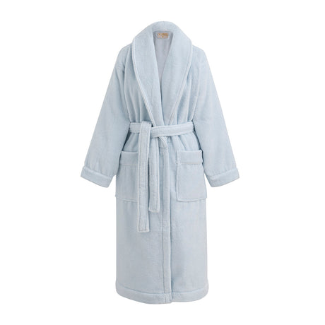 Caresse Light Blue Robe by Le Jacquard Francais at Fig Linens and Home