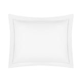 Perla White Pillow Sham - Home Treasures at Fig Linens and Home