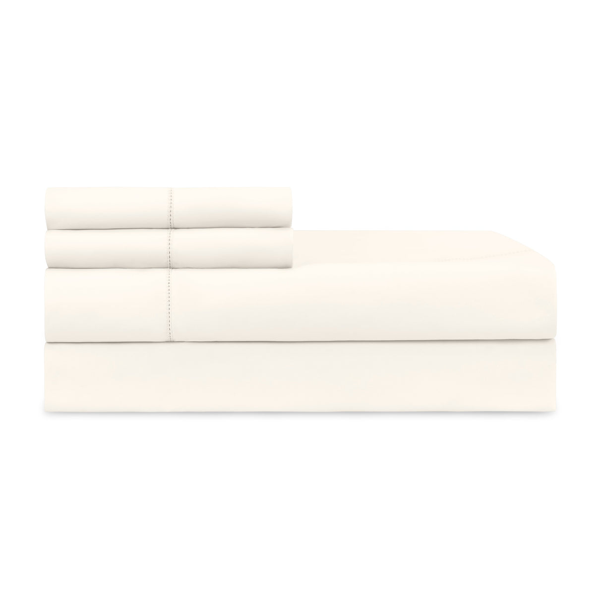 Home Treasures Perla Ivory Sheets and Pillowcases at Fig Linens and Home