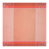 Small Square Tablecloth - Instant Bucolique Pink Tablecloths by Le Jacquard Français