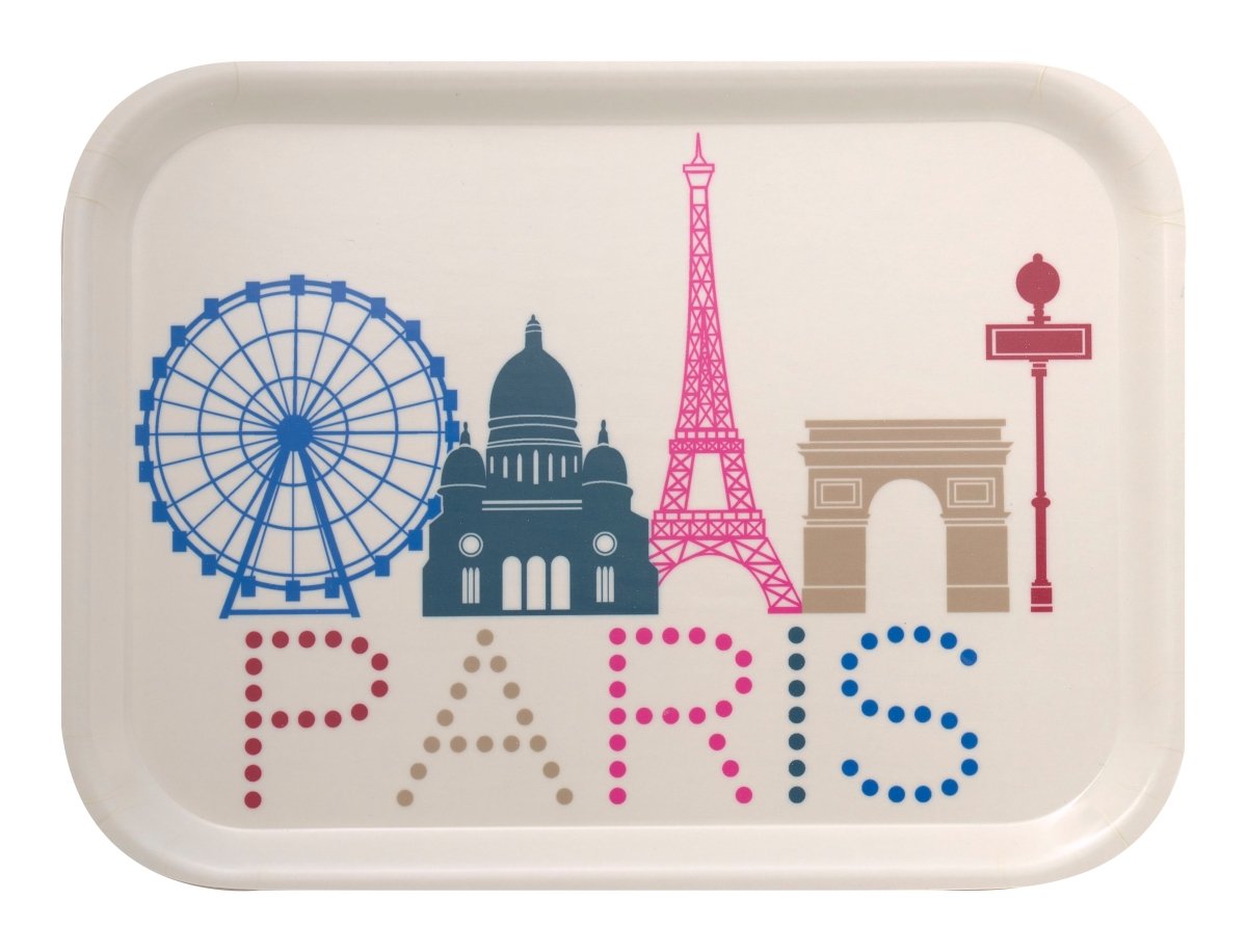 paris lumiere multico tray by Le Jacquard Francais - Fig Linens and Home