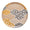 Wagara Beige Round 15" Tray by Le Jacquard Français at Fig Linens and Home