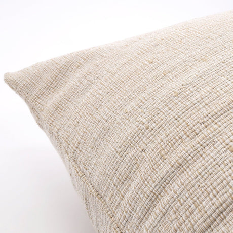 Athena Natural Big Pillow by Pom Pom at Home BIG PILLOW W/ INSERT (28" X 36") Natural at FIG LINENS AND HOME 3