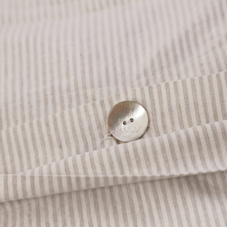 Duvet Cover Button - Luke Natural Bedding | Pom Pom at Home at Fig Linens and Home