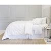Fig Linens - Pom Pom at Home Parker White Sateen Bedding
