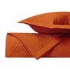 RAINDROP Quilted Coverlet in Clementine by Home Treasures at Fig Linens and Home