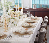 Ripple Champagne Candlestick Detail 5 | Kim Seybert at Fig Linens and Home