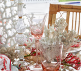 Ripple Clear Candlestick Detail 9 | Kim Seybert at Fig Linens and Home