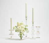 Ripple Clear Candlestick Detail 10 | Kim Seybert at Fig Linens and Home