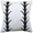 Acanthus Stripe Carbon Decorative Pillows by Ryan Studio - Schumacher Celerie Kemble Fabric