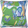 Albero Green and Blue Decorative Pillow by Ryan Studio at Fig Linens and Home