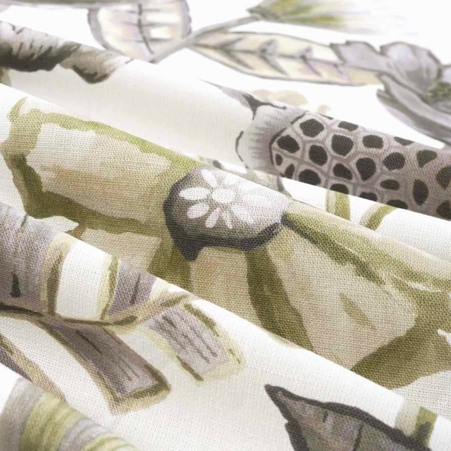 Swatch of Fabric - Alice's Wonderland Natural Decorative Pillow by Ryan Studio 2