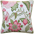 Arborvitae Pink Leaf Decorative Pillow by Ryan Studio at Fig Linens and Home | Schumacher Fabric