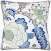 Arborvitae Viridian Blue Decorative Pillow by Ryan Studio at Fig Linens and Home