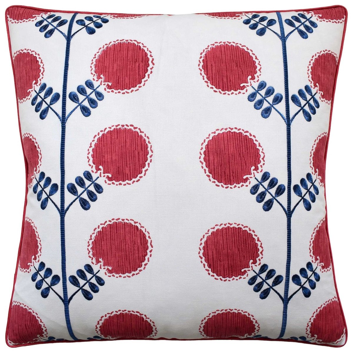 Ryan Studio Artha Pomegranate Decorative Throw Pillow from Stroheim Fabric at Fig Linens and Home