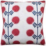 Ryan Studio Artha Pomegranate Decorative Throw Pillow from Stroheim Fabric at Fig Linens and Home