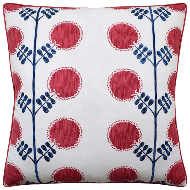 Ryan Studio Artha Pomegranate Decorative Throw Pillow from Stroheim Fabric at Fig Linens and Home