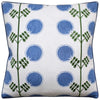 Ryan Studio Artha Sapphire Decorative Throw Pillow from Stroheim Fabric at Fig Linens and Home 1