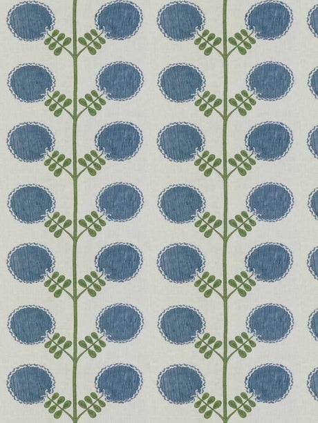 Ryan Studio Artha Sapphire Swatch of Throw Pillow from Stroheim Fabric at Fig Linens and Home 3