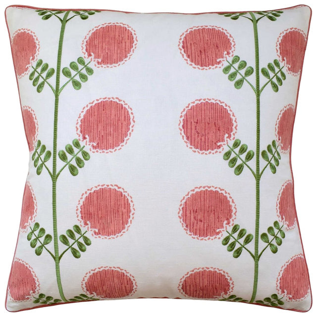 Artha Vermilion Decorative Pillow by Ryan Studio at Fig Linens and Home
