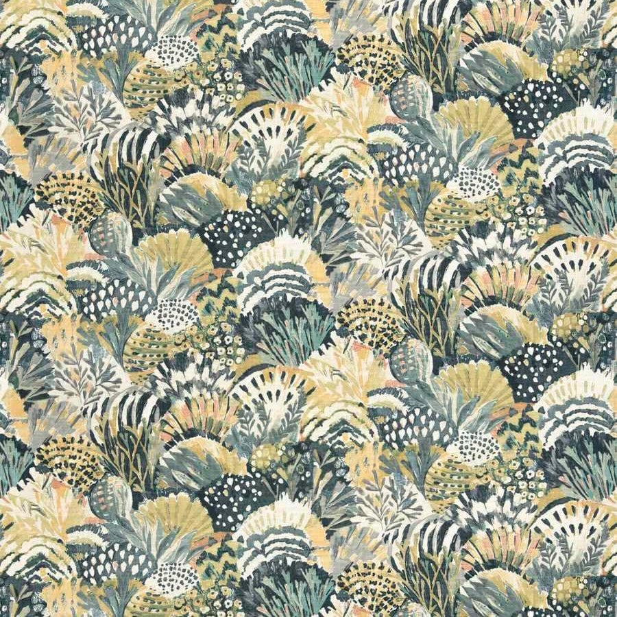 Astella Teal Decorative Throw Pillow by Ryan Studio at Fig LInens and Home - Swatch 1