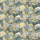 Astella Teal Decorative Throw Pillow by Ryan Studio at Fig LInens and Home - Swatch 1