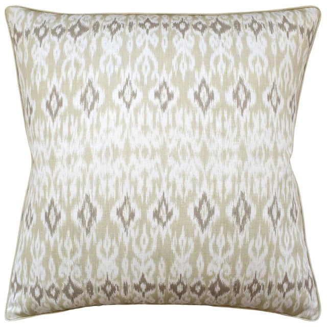Atlas Ikat Birch Decorative Pillow Ryan Studio from Thibaut Fabric