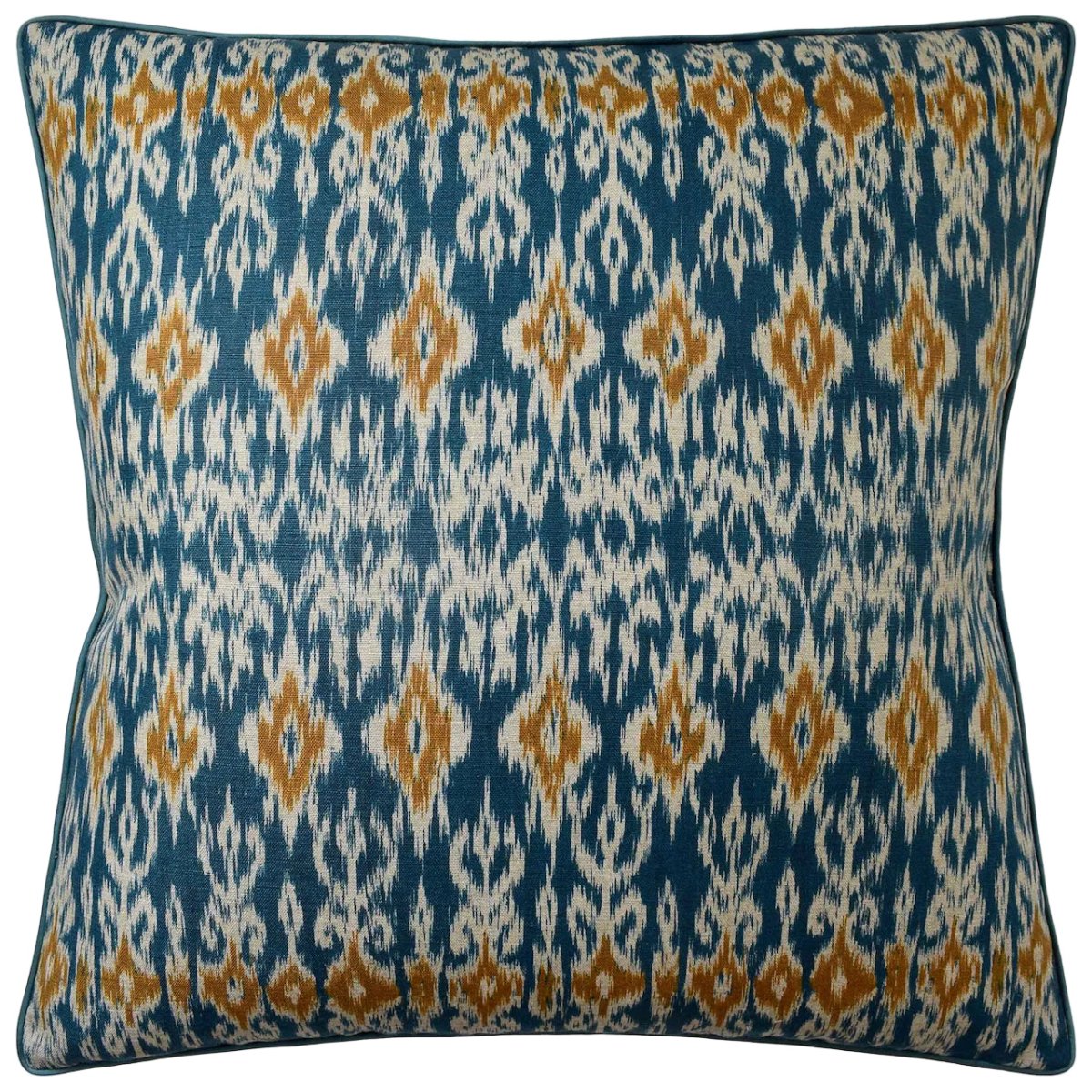 Atlas Ikat Mineral Decorative Pillow Ryan Studio from Thibaut Fabric