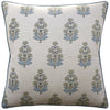 Audrey Spa Blue Decorative Pillow by Ryan Studio