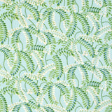 Augusta Turquoise Pillow by Ryan Studio - Thibaut Fabric Swatch - Fig Linens and Home